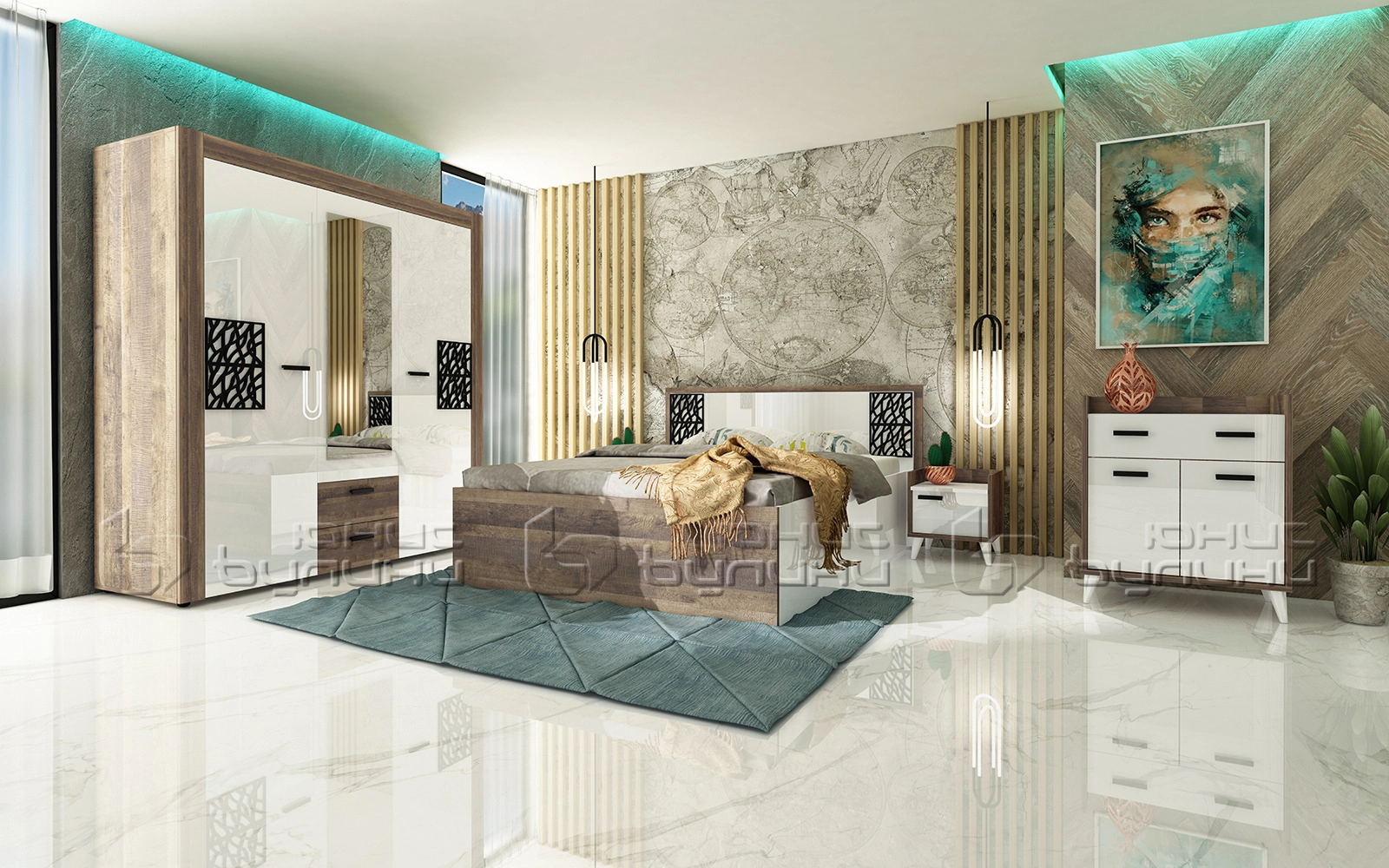 Спален комплект Сахара