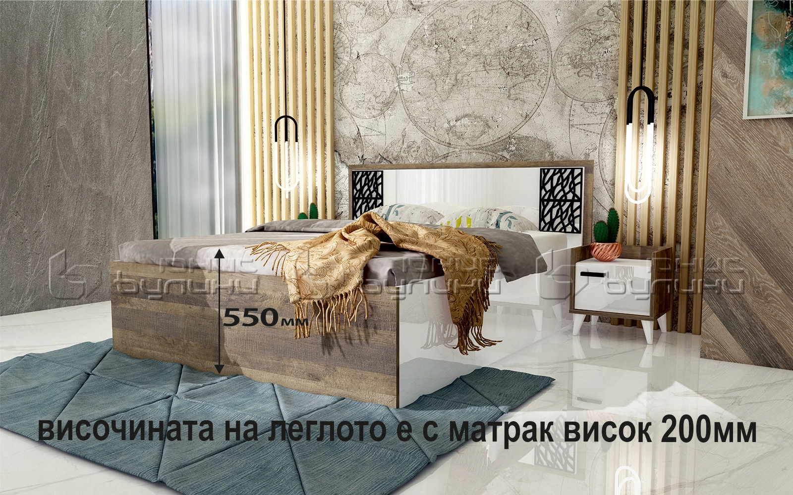 Спален комплект Сахара