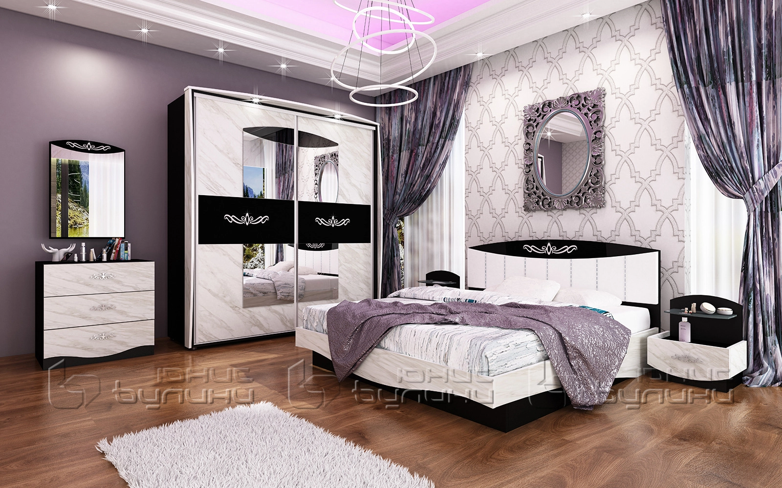 Спален комплект Кармен