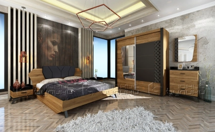 Спален комплект Кафе